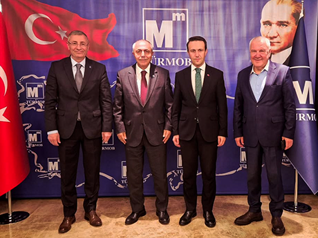 Sanayi Genel Müdürü Prof. Dr. İlker Murat Ar’dan TÜRMOB’a ziyaret